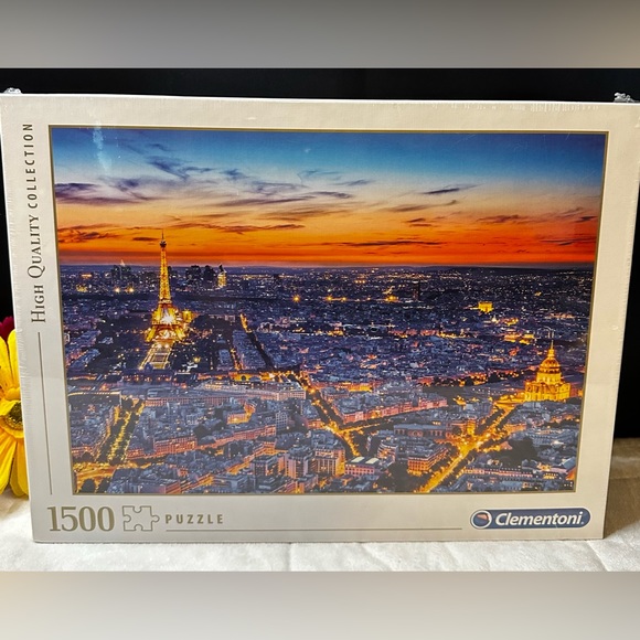 NEW Clementoni “Paris View” 1500pc High Quality Puzzle 🧩 33.25” x 23.25” Sealed - Picture 2 of 6